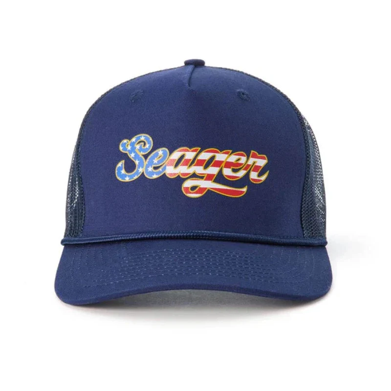 Seager Big USA Trucker Snapback - Image 7