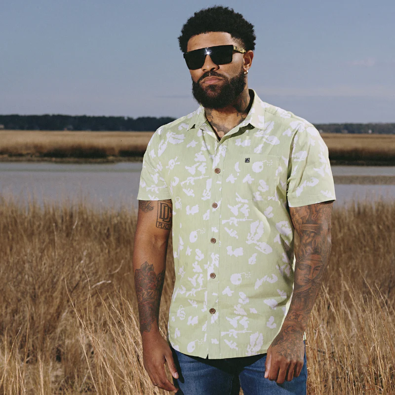 TD Aloha Button Up Shirt - Image 20