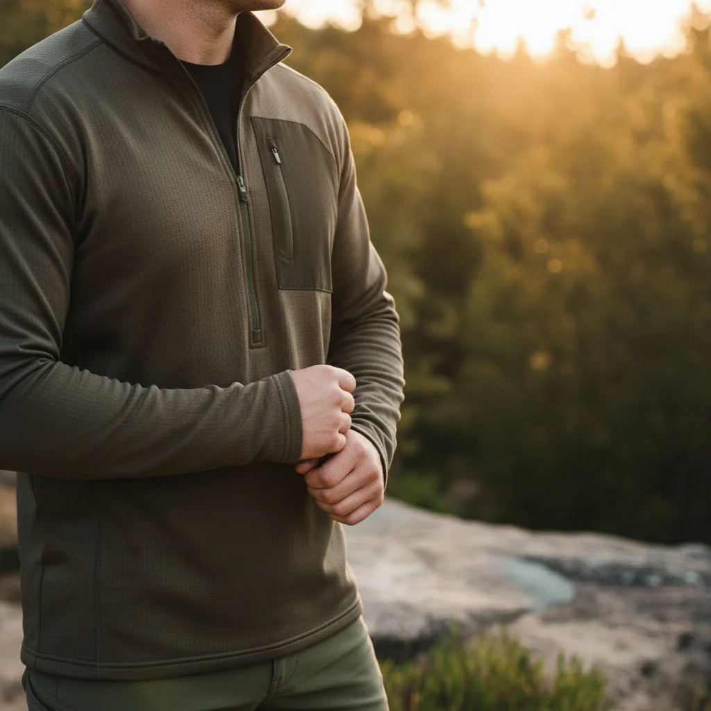 TD Off the Grid Fleece Half-Zip Pullover - Image 7