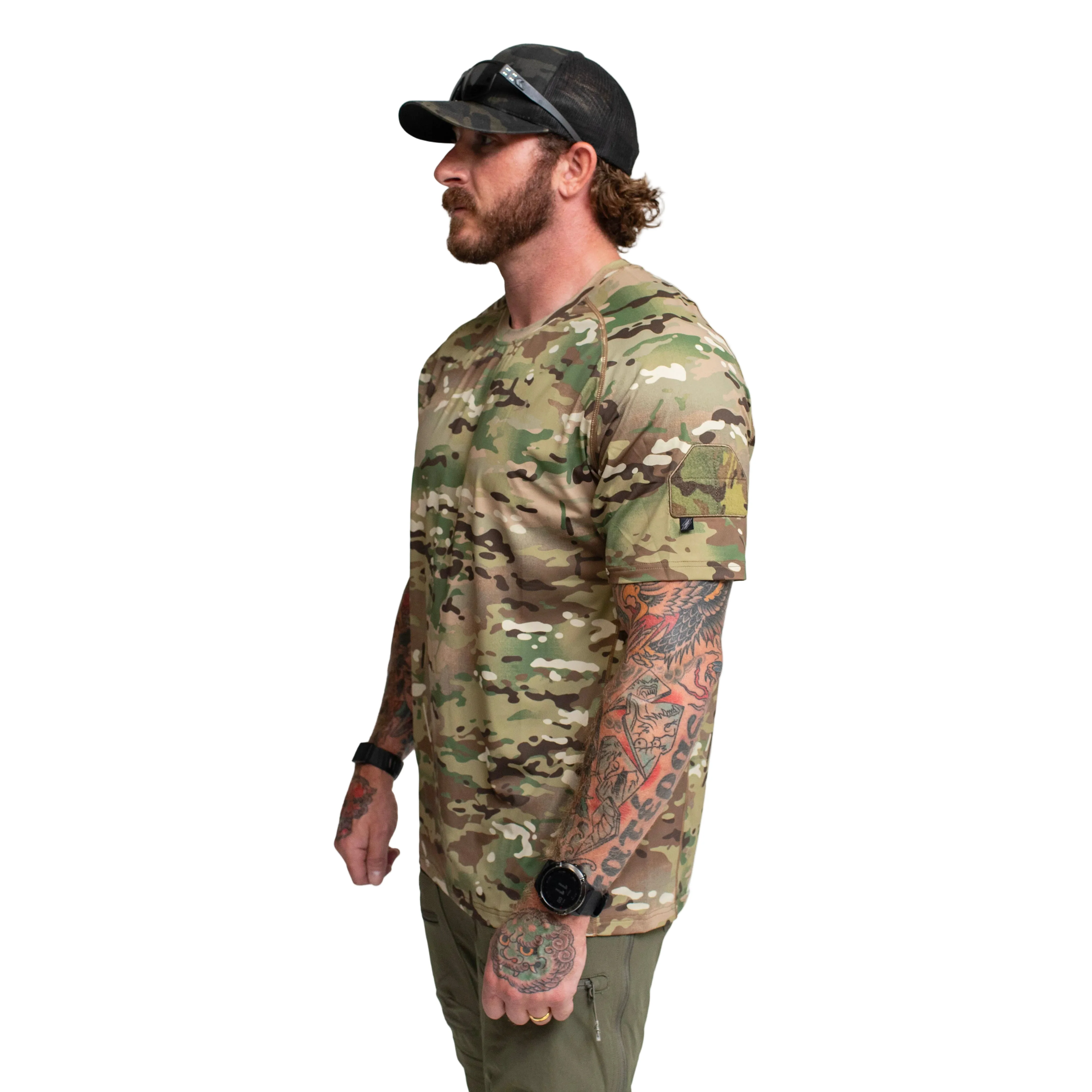 TD Shooter Range Shirt - MULTICAM® (Short + Long Sleeves) - Image 3
